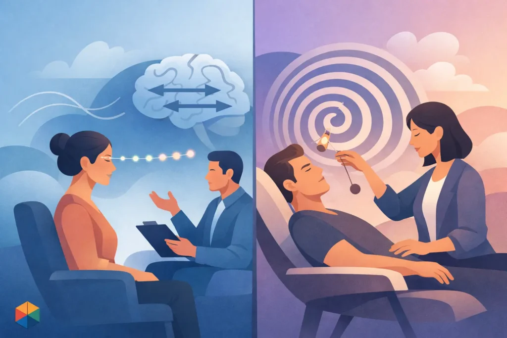 EMDR vs hypnotherapy trauma: which helps?