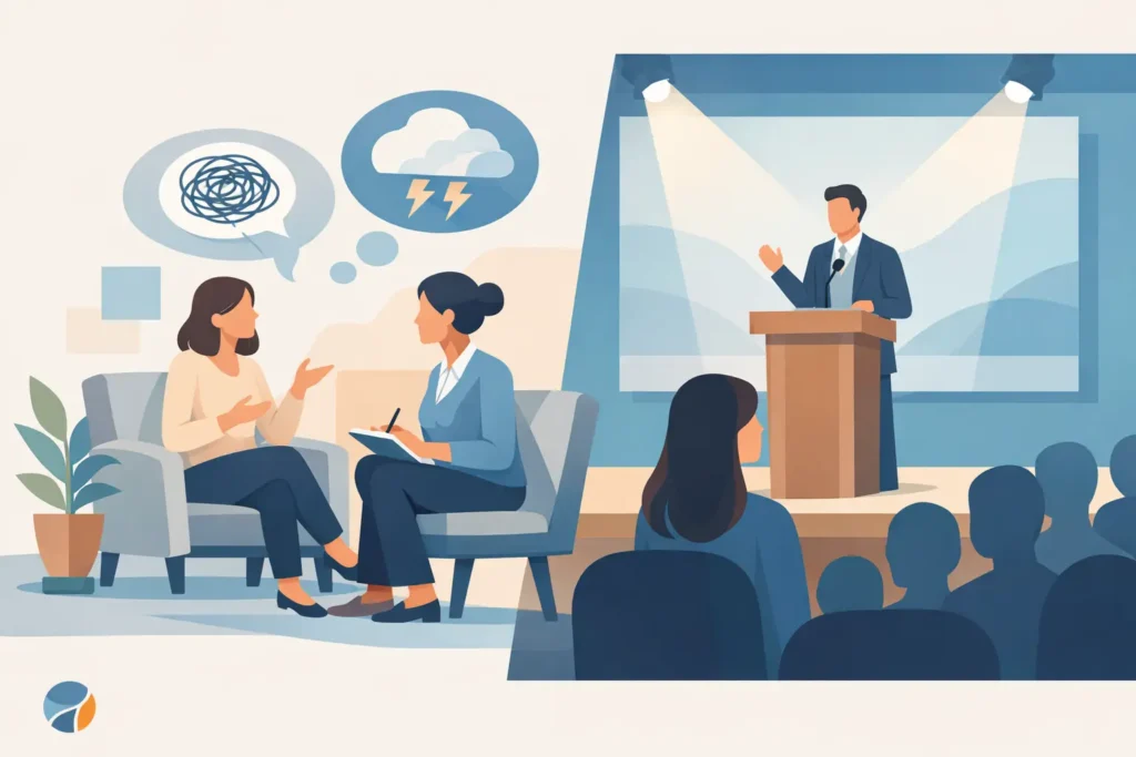 Therapy for Public Speaking Anxiety That Works
