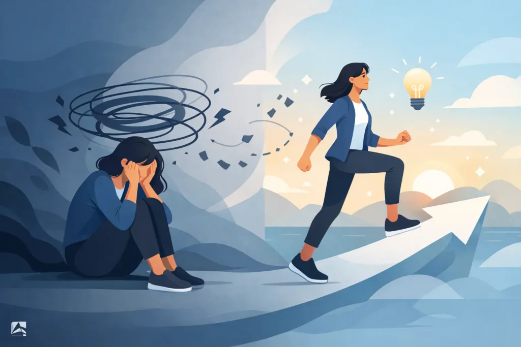 How to Stop Anxiety Spirals Fast